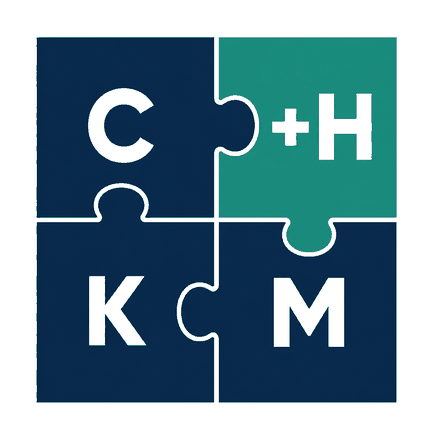 El mapa CKM+H: cuatro piezas
